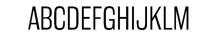 WorkhorseGothic2 Light Instance Font UPPERCASE
