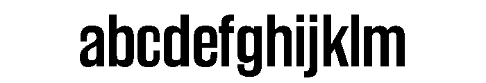 WorkhorseGothic2 Semibold Instance FONT