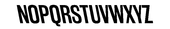 WorkhorseGothic2 SemiboldReverse Instance Font UPPERCASE