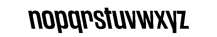 WorkhorseGothic2 SemiboldReverse Instance Font LOWERCASE