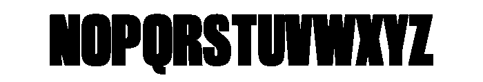 WorkhorseGothic2 Ultra Instance Font UPPERCASE