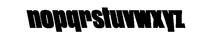 WorkhorseGothic2 UltraReverse Instance Font LOWERCASE