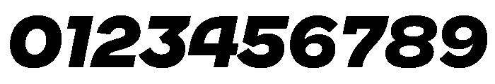 WorkhorseNouveau BlackOblique Instance Font OTHER CHARS