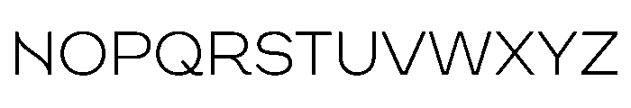 WorkhorseNouveau Light Instance Font UPPERCASE