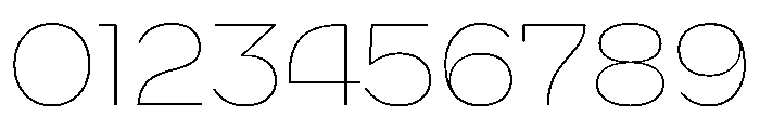 WorkhorseNouveau Thin Instance Font OTHER CHARS