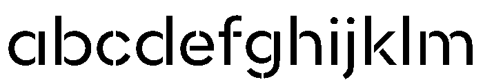 WorkhorseNouveauStencil BookMed Instance FONT