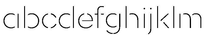 WorkhorseNouveauStencil ExtraLightMax Instance FONT