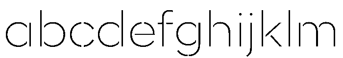 WorkhorseNouveauStencil ExtraLightMed Instance FONT