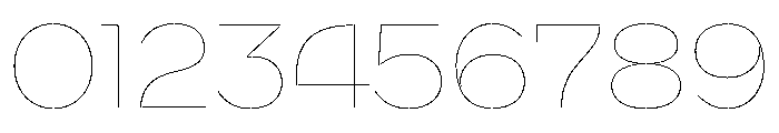 WorkhorseNouveauStencil HairlineMin Instance Font OTHER CHARS