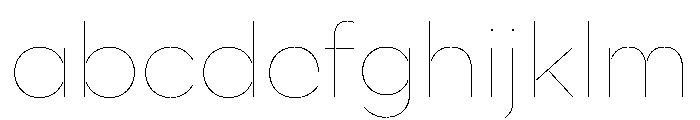 WorkhorseNouveauStencil HairlineMin Instance FONT