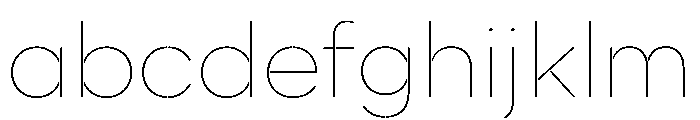 WorkhorseNouveauStencil ThinMin Instance FONT
