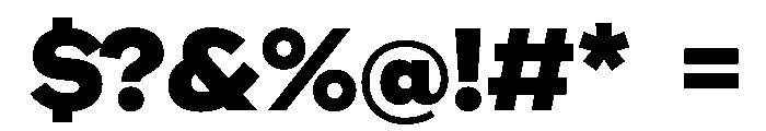 WorkhorseNouveauTracking BlackLoose Instance Font OTHER CHARS