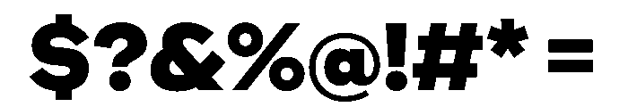 WorkhorseNouveauTracking BlackTight Instance Font OTHER CHARS