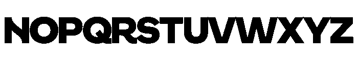 WorkhorseNouveauTracking BlackTight Instance Font UPPERCASE