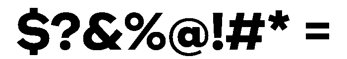 WorkhorseNouveauTracking Bold Instance Font OTHER CHARS