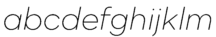 WorkhorseNouveauTracking ExtraLightOblique Instance FONT