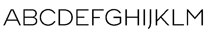 WorkhorseNouveauTracking Light Instance Font UPPERCASE