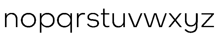 WorkhorseNouveauTracking Light Instance Font LOWERCASE