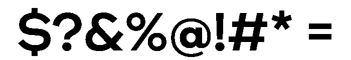 WorkhorseNouveauTracking Semibold Instance Font OTHER CHARS