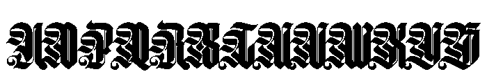 WorkhorseSaboneta Black Instance Font UPPERCASE
