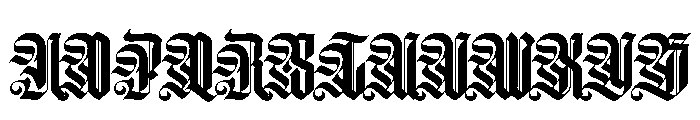 WorkhorseSaboneta Bold Instance Font UPPERCASE