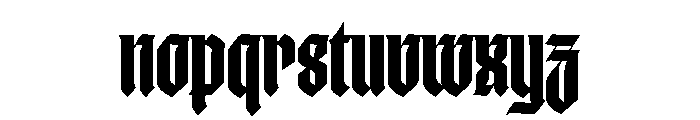 WorkhorseSaboneta Bold Instance Font LOWERCASE