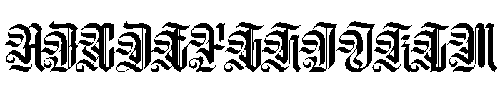 WorkhorseSaboneta Semibold Instance Font UPPERCASE