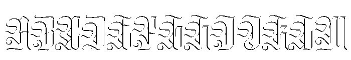 WorkhorseSaboneta Thin Instance Font UPPERCASE