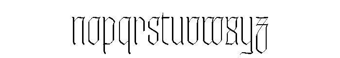 WorkhorseSaboneta Thin Instance Font LOWERCASE