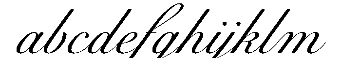 WorkhorseScript Display Instance FONT