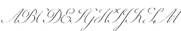 WorkhorseScript ExtraFine Instance Font UPPERCASE