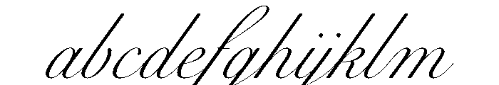 WorkhorseScript Fine Instance FONT