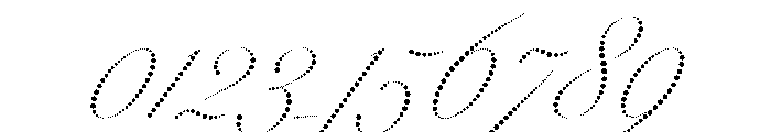 WorkhorseScriptDot Fine Font OTHER CHARS