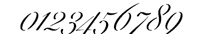 WorkhorseScriptStencil Display Instance Font OTHER CHARS