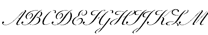 WorkhorseScriptStencil Display Instance Font UPPERCASE