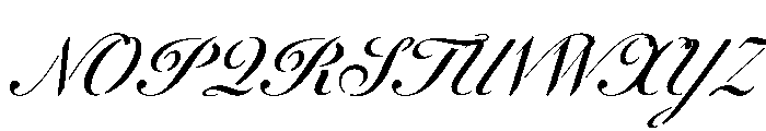 WorkhorseScriptStencil Text Instance Font UPPERCASE