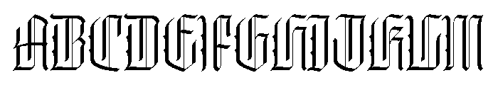 WorkhorseThyrus Light Instance Font UPPERCASE