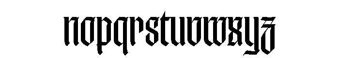 WorkhorseThyrus Medium Instance Font LOWERCASE