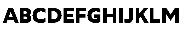 Wotfard Bold Font UPPERCASE