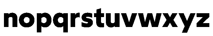 Wotfard Bold Font LOWERCASE