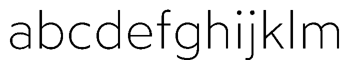 Wotfard ExtraLight FONT