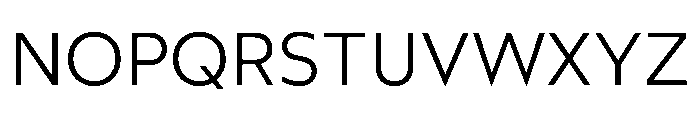 Wotfard Light Font UPPERCASE