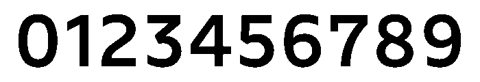 Wotfard Medium Font OTHER CHARS