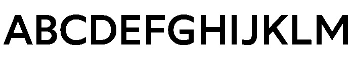 Wotfard Medium Font UPPERCASE