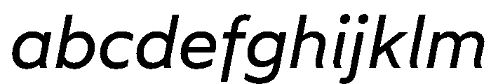 Wotfard RegularItalic FONT