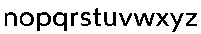Wotfard Regular Font LOWERCASE