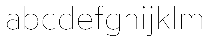 Wotfard Thin FONT