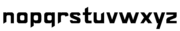 Wolves Gothic Bold Font LOWERCASE