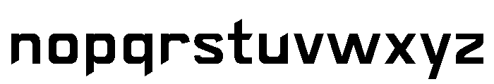 Wolves Gothic Semi Bold Font LOWERCASE