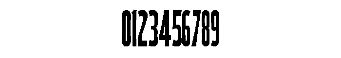 Wood Type Small Caps Font OTHER CHARS